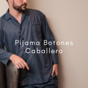 Pijama Botones Caballero